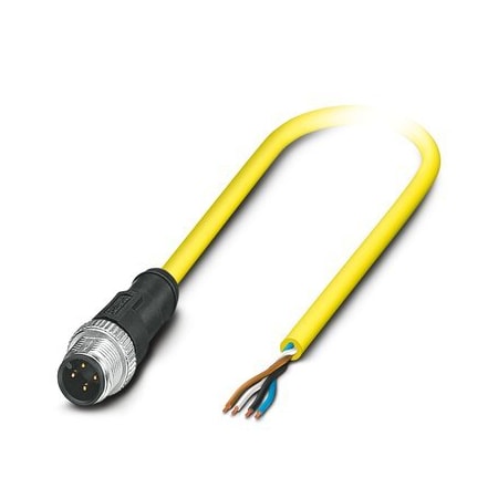 Phoenix Contact SAC-4P-M12MS/10 0-542 BK 1406224