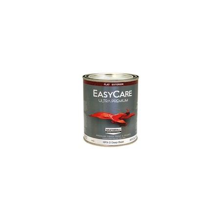 True Value Ultra Premium Exterior WeatherAll Latex Paint, Flat Deep Base, 1-Qt. HPXD-QT