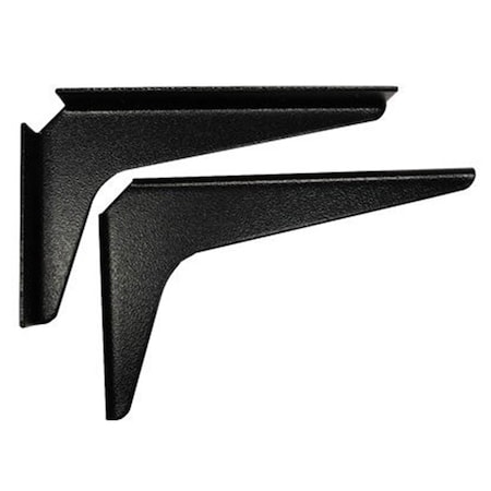 Protectionpro 12 In. X 18 In. Work Station Brackets - Black PR2585091