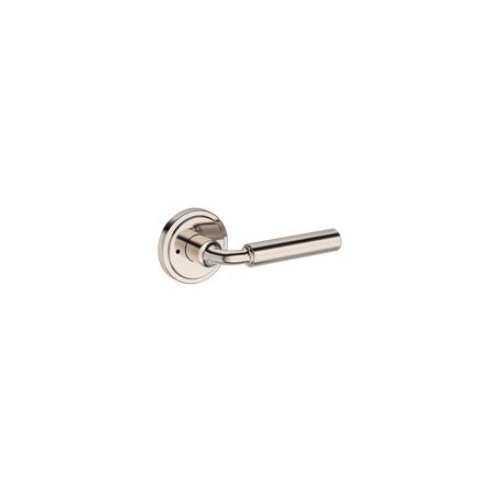 Baldwin Residential Door Levers Privacy Right Hand Lifetime Bright Nickel PVLACSRR055