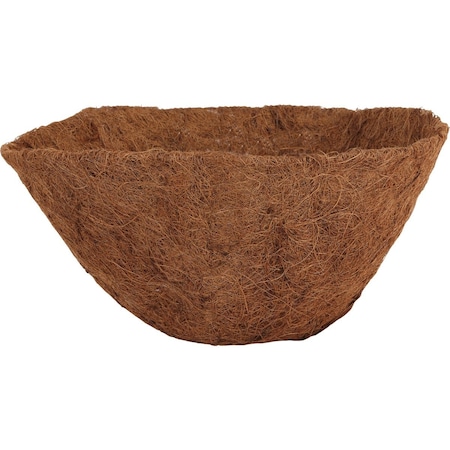 Best Garden 6.3'' D. x 14'' Dia. Coconut Fiber Round Plant Liner CC-14