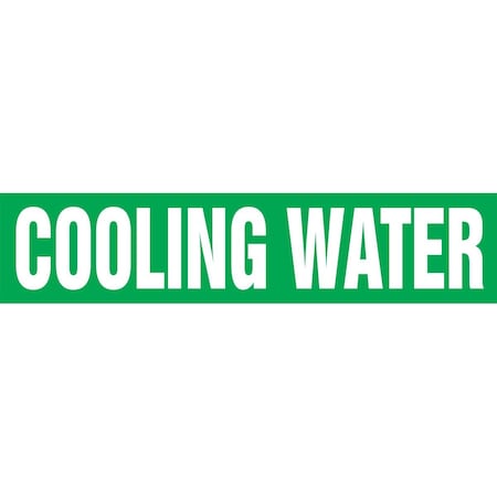 Accuform ASME ANSI PIPE MARKER COOLING RPK247STB