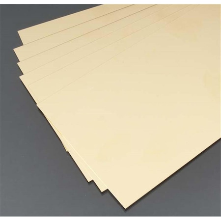 K+S Engineering Brass Metal Sheet, 0.15 in. K-S252