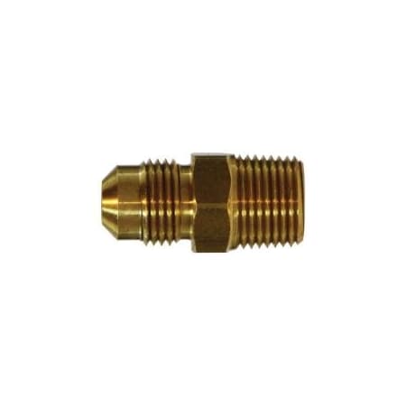 Midland Industries ADAPTER 5/16IN MALE FLARE 1/8IN BRS 10259