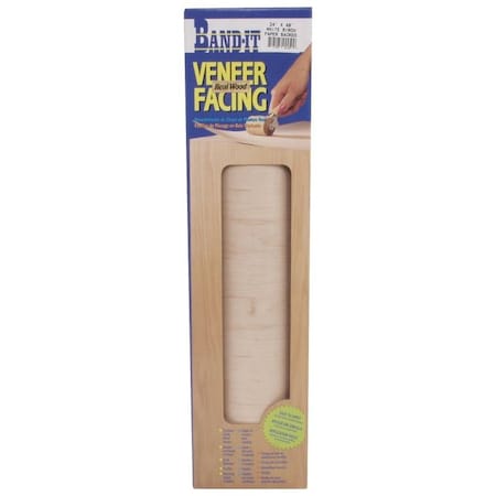 Band-It Cloverdale Wood Facing, 48 in L Nominal, Birch 24450