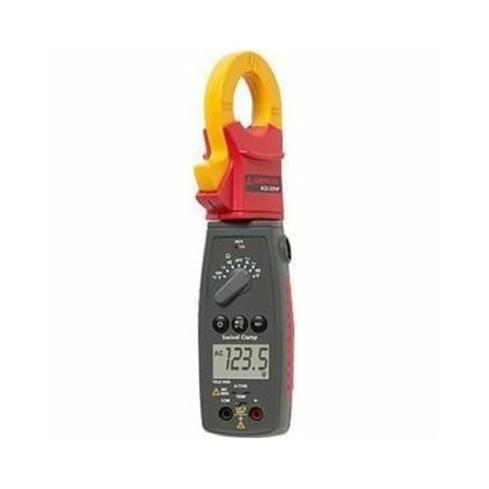 Amprobe Digital Clamp Meter, LCD, 400 A, 1.2 in (30 mm) Jaw Capacity, CAT III 600V Safety Rating ACD-23SW