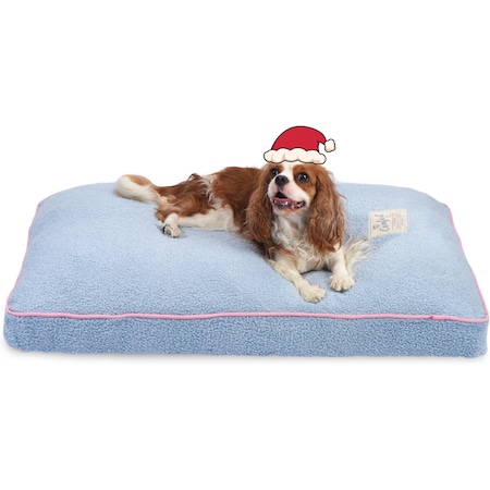 Simple Deluxe FluffyDream Dog Mat, Dog Bed for Big Dog, Super Soft Pet Bed Mat, Suitable for Dogs Up to 65lbs, 36 PTDBEDMATTEDY3627LBL