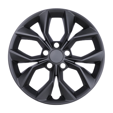 Altertrim 2023-2025 Honda CR-V LX model 17 in Hubcaps Wheel Rims Cover, (Blk Matte), 4PK CHB-5145-BP-17
