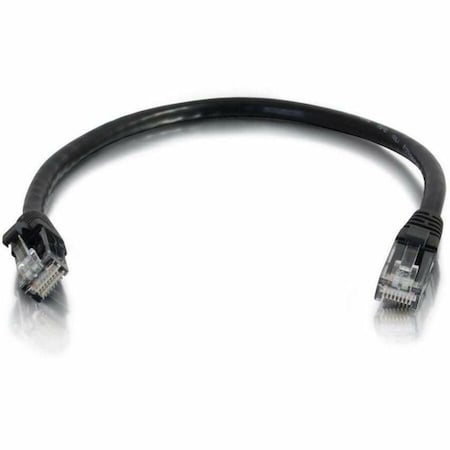 Legrand Quiktron Q-Series Cat 6A Snagless UTP Patch Cable, Black, 576-A35-007