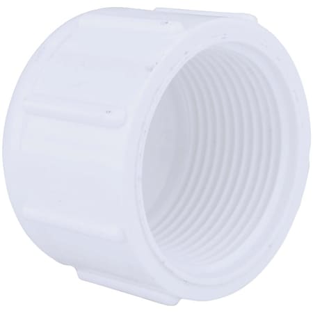 Charlotte Pipe And Foundry 1-1/4'' FIP Schedule 40 Threaded PVC Cap PVC 02117 1400HA