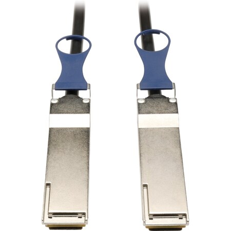 Tripp Lite 5M QSFP+ TO QSFP+ 40GB PASSIVE DAC COPPER INFINIBAND CABLE 16FT N282-05M-BK