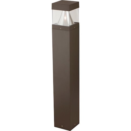 Sunlite LED 42" Square Landscape Area Light Adjustable 3 CCT 3000K-5000K Outdoor Commercial Bollard Fixture 87996-SU
