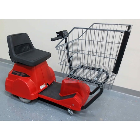 Electro Kinetic Technologies ELECTRIC SHOPPING CART RIDER CAPACITY 75O LBS. BASKET CAPACITY 250 LBS.  RED EZS--8000-RD