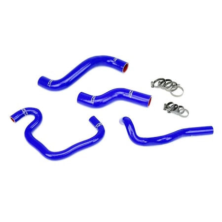 Hps Performance High Temp Reinforced Silicone Radiator and Heater Coolant Hose Kit, Blue,  57-1080-BLUE