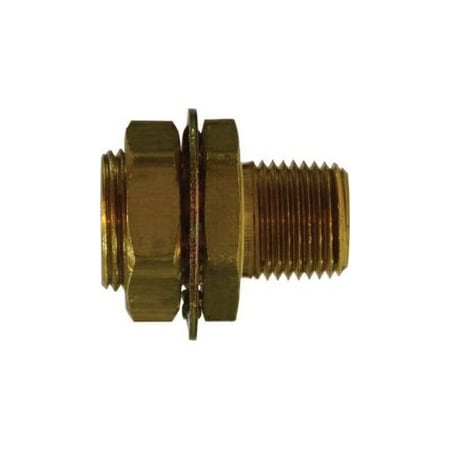 Midland Industries ADAPTER 3/8IN FIP 1/2IN MIP BRS 1-14 UNS 28319