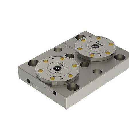 Jergens Subplate, Steel, 10.14 lb 30110