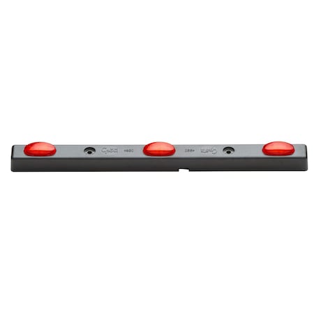 Grote Bar Lamp, MicroNova, LED, Red, Black 49202
