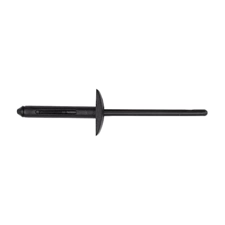 Auveco Nylon Rivet Rectangular Head 5/32in Diameter, 25PK 15187
