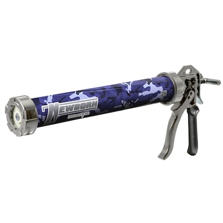 Newborn Sausage Caulk Gun, 18 1 Thrust 20oz Sa 620AL-CAMO