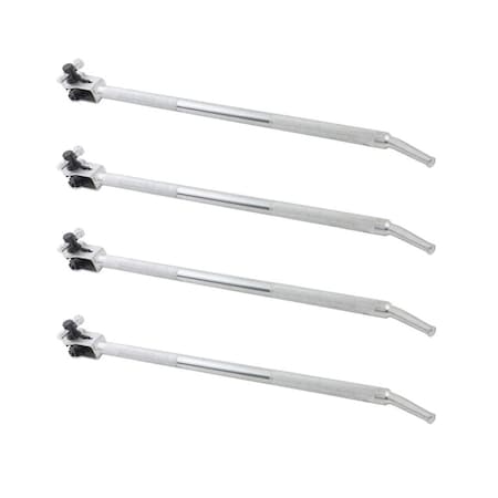 Mytee Products Standard Ratcheting Winch Bar, Chrome - with Nozzle End, 4PK CRWB-STDx4