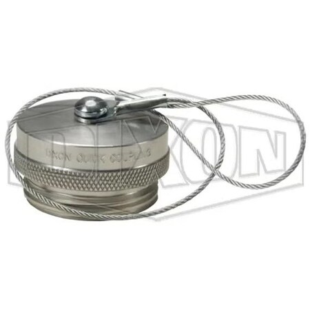 Dixon WS Series Wing Style Interchange Dust Plug, 2 in Nominal, Aluminum, Domestic 16WSDP-A