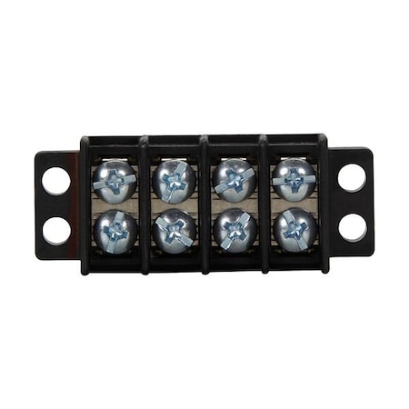 Eaton Bussmann Bussman panel mount terminal block connector, Breakdown voltage 4800 V, 300V, 30A, 50PK TB200-03