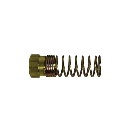 First Fitting & Fastener 3/8 BRASS DOT NUT & SPRING ASSEMBLY DOT AIR BRAKE HOSE CONNECT 38015MID