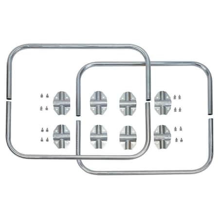 Mytee Products Bolt-On Hoop Sets for Cargo Load Lock Bar, 1in Round Dia., Hoop Sets, Cargo Vans DV-GST-Hoop