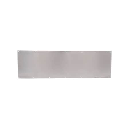 Trimco .050 Kickplate 8in x 34in Satin Stainless Steel K0050 8X34.630