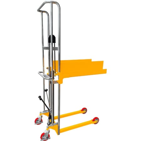 Pake Handling Tools Manual Platform Stacker, 880 lbs Capacity, 79in Lift Height PAKMS-PS4150A-03