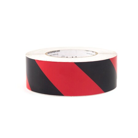 Smart Stripe Smart Stripe Hazard Floor Tape, Vinyl film, 6 in W., 100 ft L., 4 mil Thickness SSH678