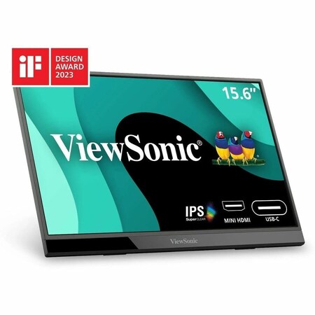 Viewsonic VX1655 16" Class Full HD LED Monitor - 16:9 - Black VX1655
