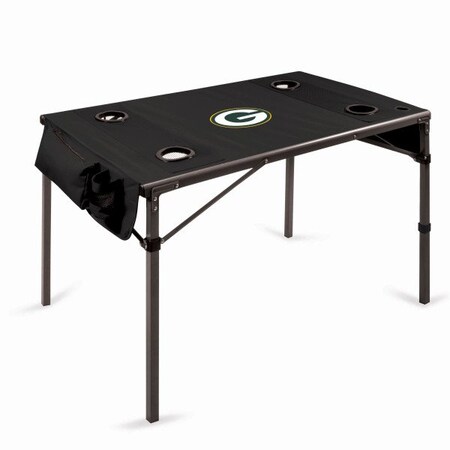 Picnic Time Family Of Brands NFL Green Bay Packers - Travel Table Portable Folding Table 799-00-179-124-2