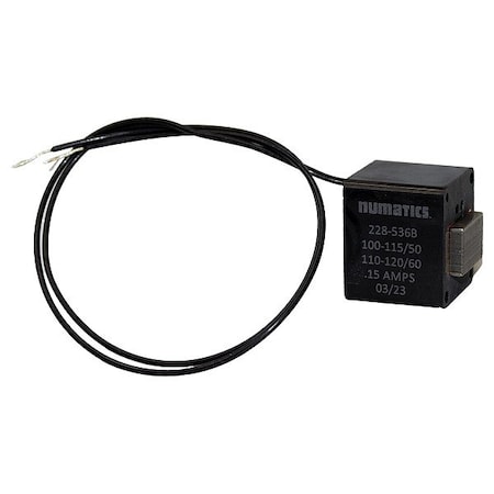 Numatics Solenoid Coil, 120V AC, Mark 7 Series 228-536
