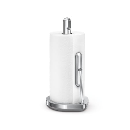 Simplehuman Paper Towel Holder, (6) Rolls Cap., SS KT1203