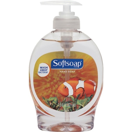 Colgate-Palmolive Softsoap, LIQUID HAND SOAP PUMP, AQUARIUM SERIES, FRESH FLORAL, 7.5 OZ 26800