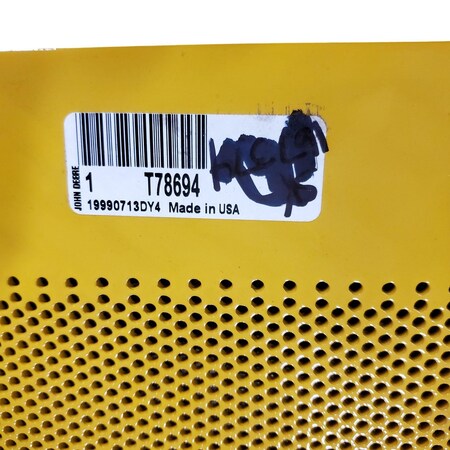 John Deere SHIELD, JOHN DEERE OEM T78694 T78694