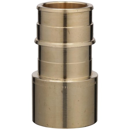 Zurn Strt, Brass, Barbed 1 5/64", FTG 1 1/2" QE900GX