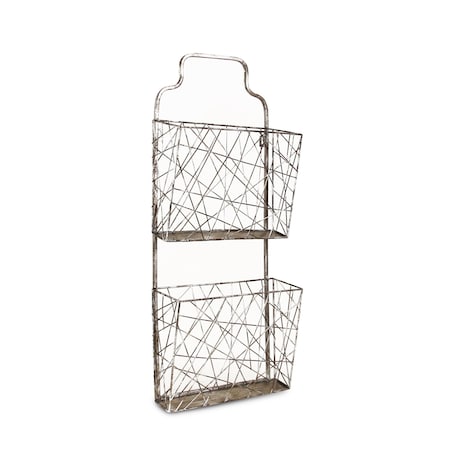 Homeroots 13" Silver Metal Additional Accessory 487938