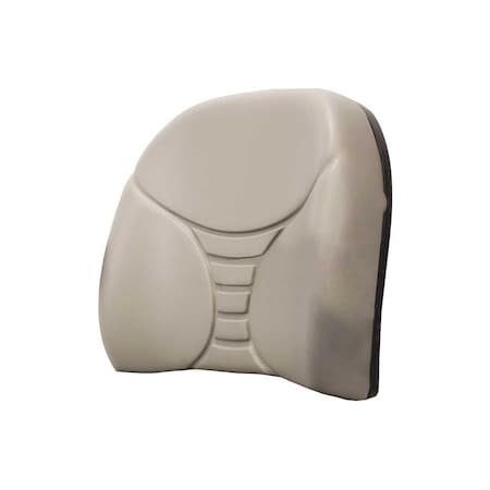 Uni Pro Backrest Cushion, Fits 236/242 or Milsco V5300/V5400 Seat, Gray Vinyl 7970