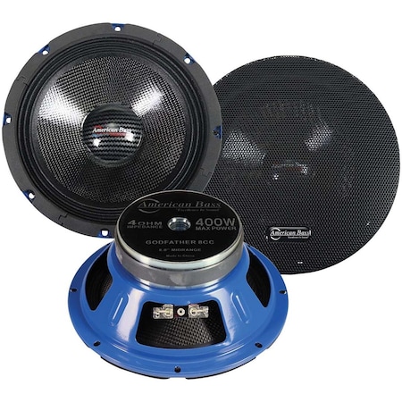 Wci American Bass 8 in. Midrange Speaker - 400W Max 4 Ohm GF8CC