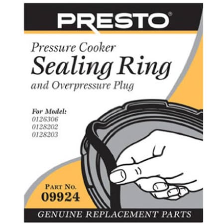 Presto 09924 Pressure Cooker Sealing Ring PR574158