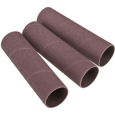 Grizzly 1-1/2" Dia. x 5-1/2" A/O Hard Sanding Sleeve, 100 Grit, 3PK H6671