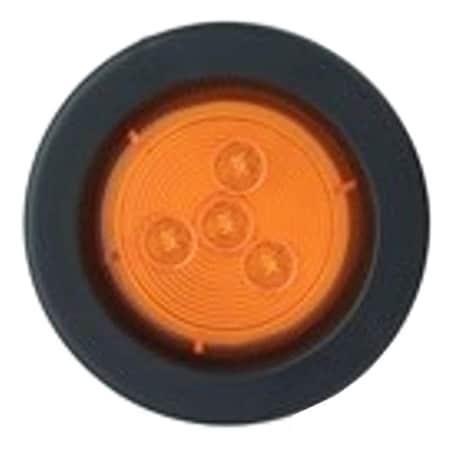 Overtime UL174100 2 in. Amber LED Trailer Marker Light Kit OV878668