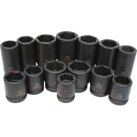 K-Tool International 3/4" Drive Impact Socket black oxide, Deep 6Pt, 3/4"Dr, 1-1/16 KTI-34234
