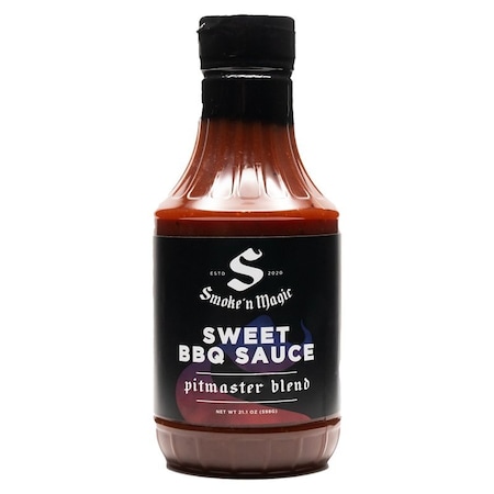 Smoke N Magic Smoke 'n Magic BBQ Sauce, Sweet, 21.5 oz SOMA6010
