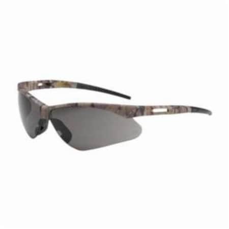 Bouton Optical Safety Glasses, Anti-Scratch, Gray Lens, Camouflage Frame 250-AN-10123