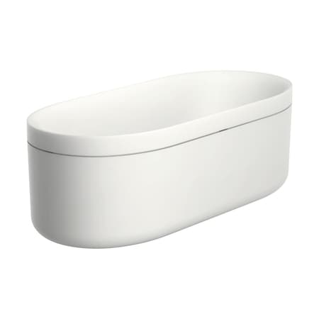 Axor Suite Tubs Round with Pop-Up Drain, 74 1/8" in Brushed Bronze 42005140