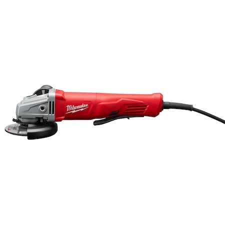 Milwaukee Tool 11 Amp Corded 4-1/2" Small Angle Grinder Paddle No-lock 6142-31
