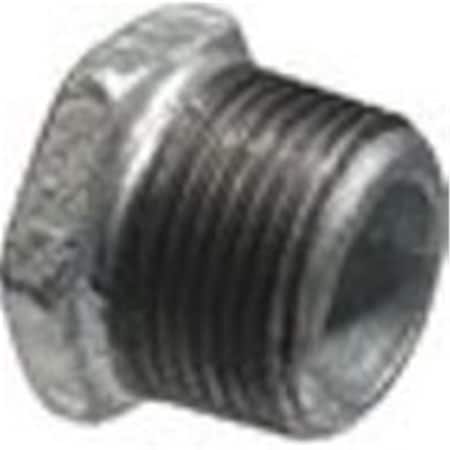 Tinkertools 2 x 0.75 in. Galvanized Iron Hex Bushing TI337456